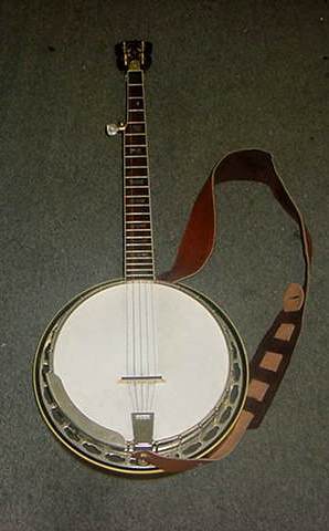 1970s Ventura 5-String Resonator Banjo - Front