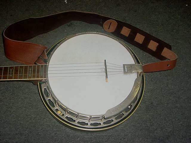 1970s Ventura 5-String Resonator Banjo - Head