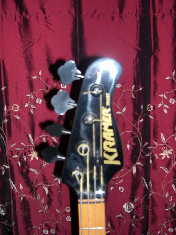 2000 Kramer SKB300 Bass - Head Stock