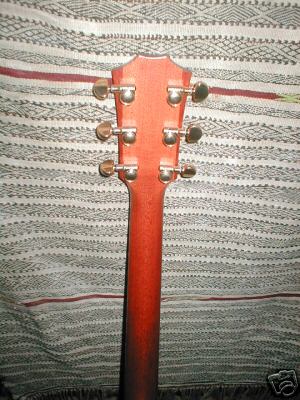 1998 Taylor W10 Back of Neck