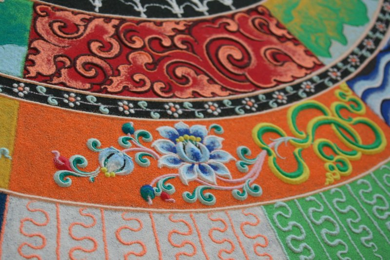 Buddhist Mandala Detail
