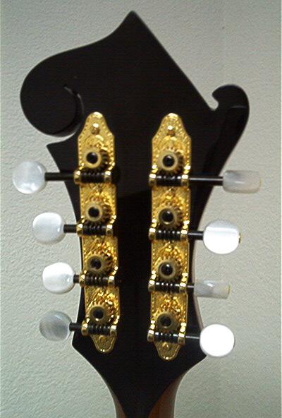 2004 Michael Kelly F-Style Mandolin - Tuners